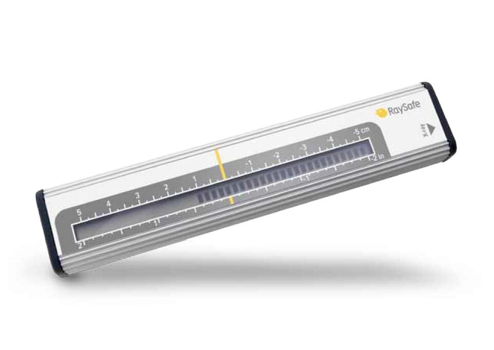 RaySafe DXR+光野檢測尺